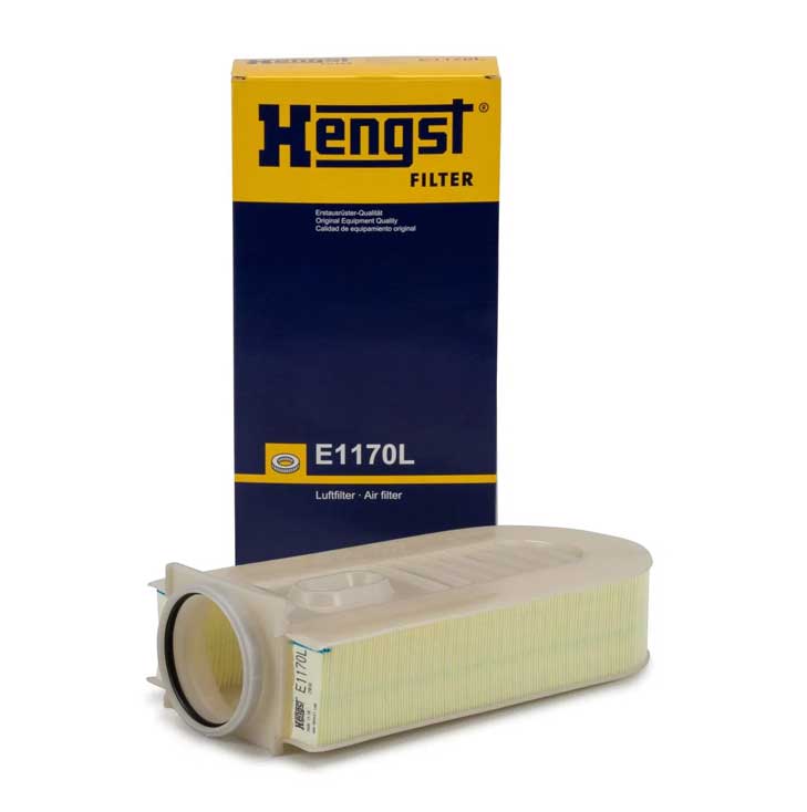 Hengst (HEN # E1170L) AIR FILTER For Mercedes Benz W221 W212 R172 6510940104