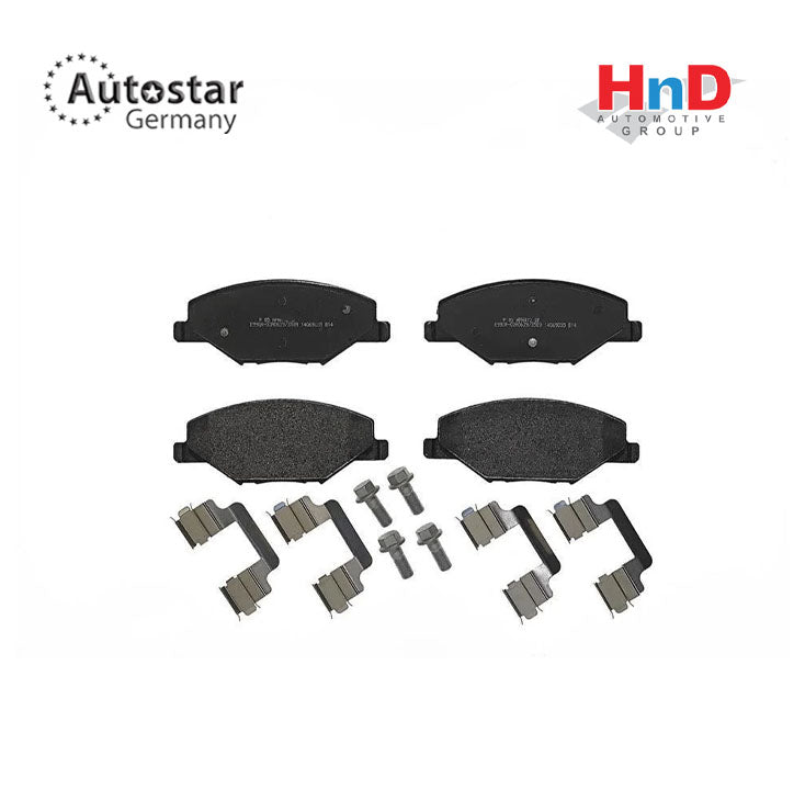 AUTOSTAR GERMANY  BRAKE PAD FRNT AUDI SEAT SKODA VAG VW JZW698151AK