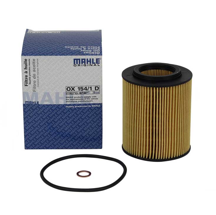 MAHLE (MAH # OX154/1D) OIL FILTER For BMW 11427512300