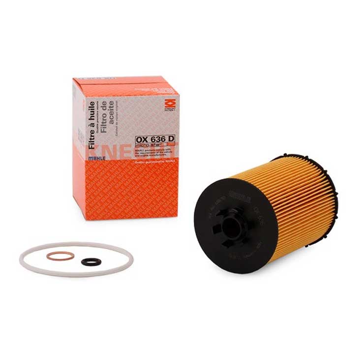 MAHLE (MAH # OX 636D) OIL FILTER For BMW 11427542021
