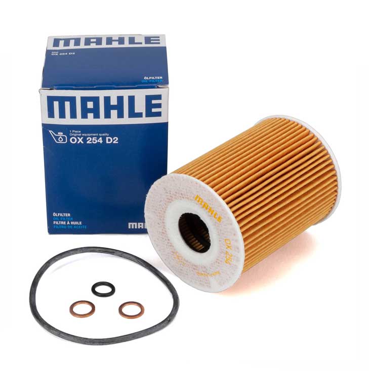 MAHLE (MAH # OX 254D2) OIL FILTER 94810722200 For BMW 11427840594