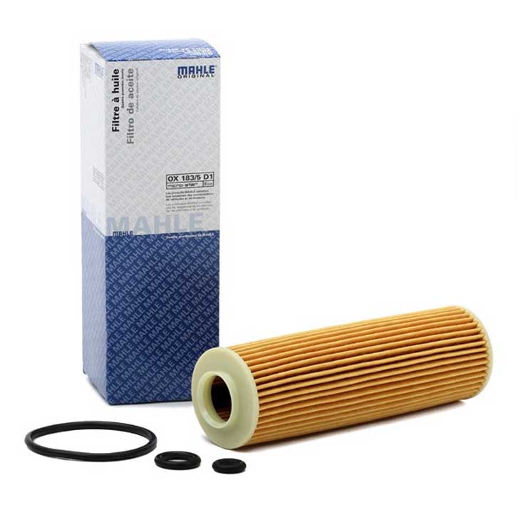 MAHLE (MAH # OX 183/5D1) OIL FILTER For Mercedes Benz 2711800009