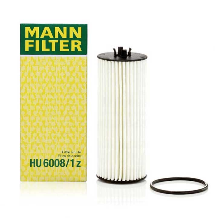 MANN-FILTER (MAN # HU 6008/1 z) OIL FILTER For Mercedes Benz W463 W221 R172 R231 X117 R190 1761800800
