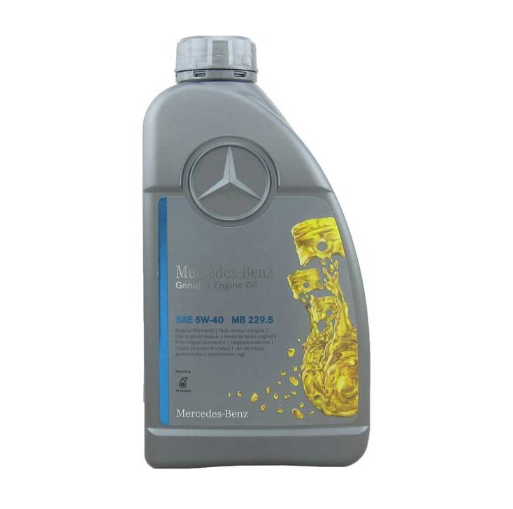 Mercedes Benz Genuine ENGINE OIL AAEW 5W40 MB229.5 000989630811
