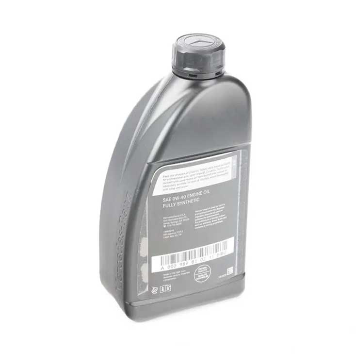 Mercedes Benz AMG HIGH PERFORMANCE ENGINE OIL SAE 0W40 FULY SYNTHETIC MB229.5 1LTR 0009898102