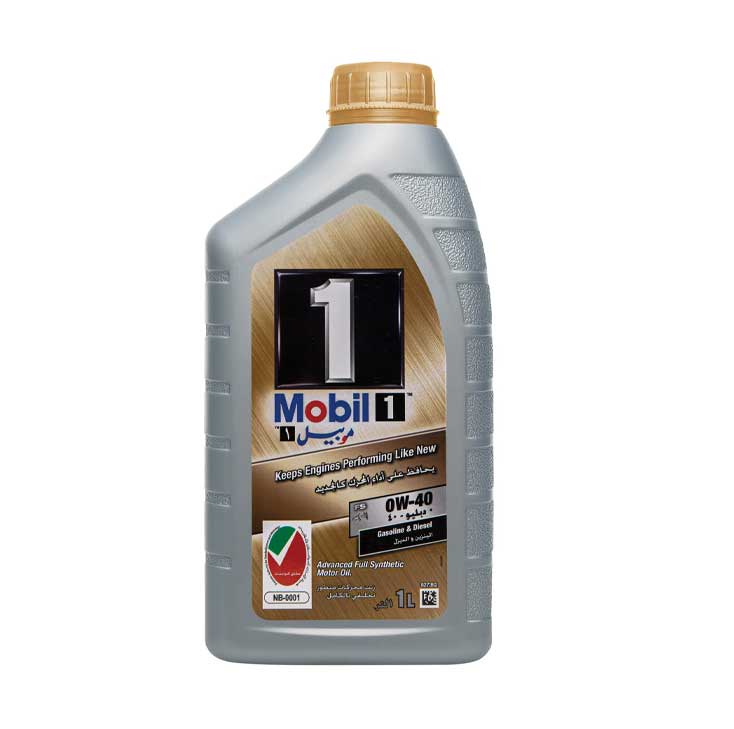 Engine Oil Mobil1 FULL SYNTHETIC SAE-0W40 1 LTR