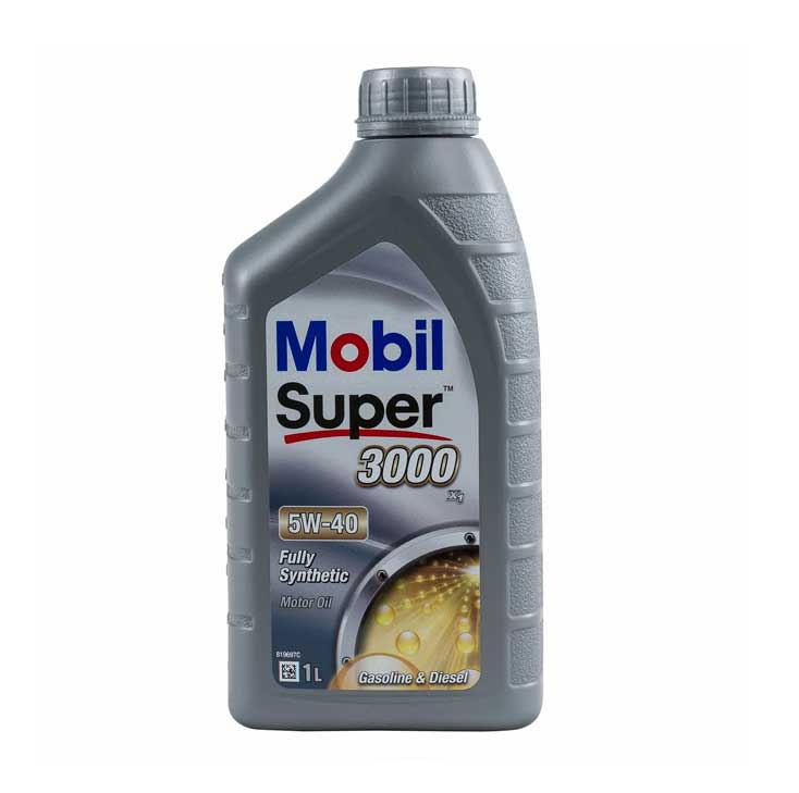 Engine Oil Mobil1 Super 3000 X1 5W40 Fully Synthetic 1Ltr