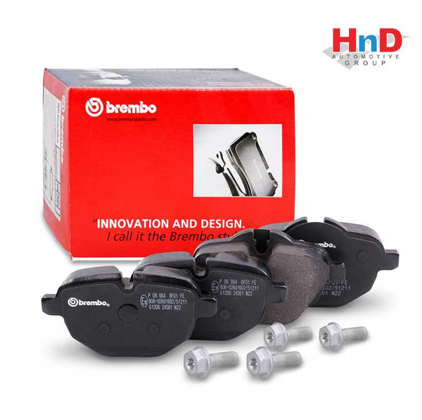 Brembo (BMB # P06064) BRAKE PAD REAR AXEL For BMW F10 G30 G11 X3 X4 X5 ...