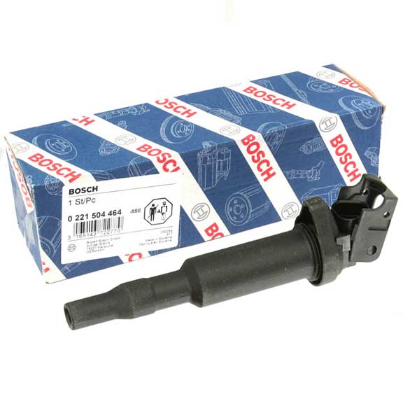 Bosch Ignition Coil ZSK PENCIL COILS 1X1 (12 13 7 594) For BMW E39 E46 E65 X5 0221504464