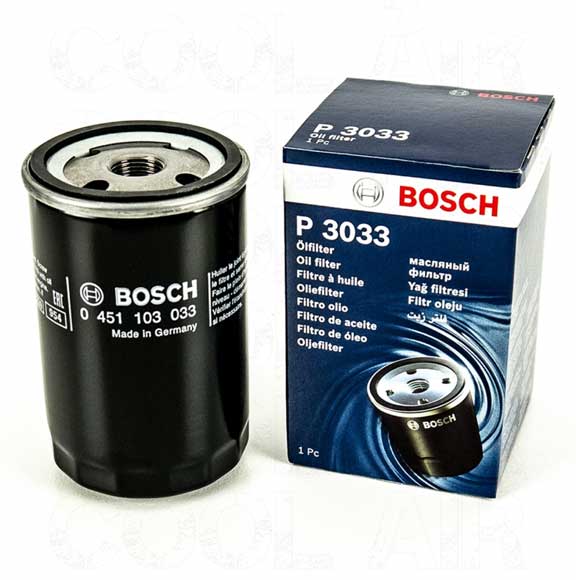 Bosch Oil Filter ­P 3033 (0 451 103 033) For Audi 0451103033