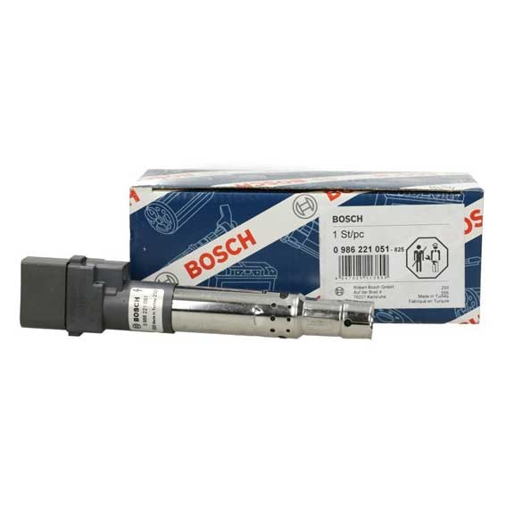 Bosch IGNITION COIL ZS-PE PENCIL COIL 1X1 (0 986 221 051) 022905715 ­For Audi 0986221051