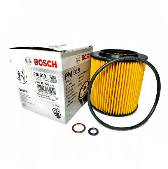 BOSCH (BOS # PM 019) OIL FILTER ­(0 986 4B7 019) For BMW 11427541827