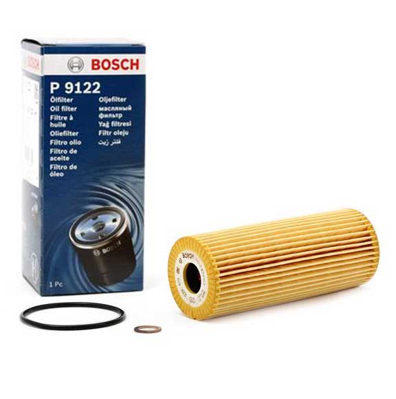 Bosch Oil Filter Element ­P 9122 (1 457 429 122) For Mercedes Benz 1457429122