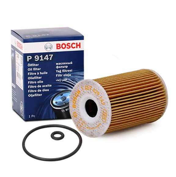 Bosch Oil Filter P 9147 For Mercedes Benz (166 180 0009) 1457429147