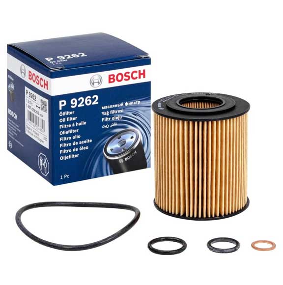 Bosch Oil Filter ­P 9262 (1 457 429 262) For BMW E46, E60, E83, E85, E90 1457429262