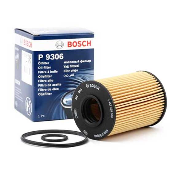 Bosch Oil Filter Element ­P 9306 (1 457 429 306) For Mercedes Benz 1457429306