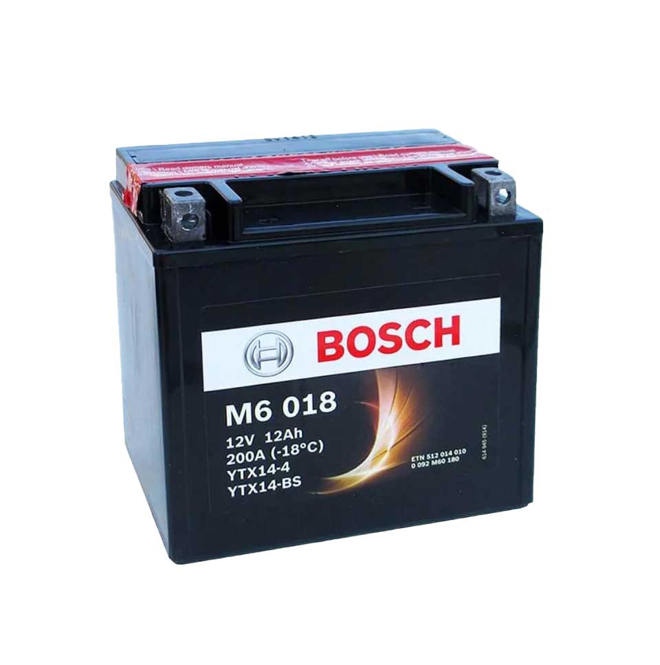 Bosch M6 018 Battery 12V 12Ah 200A (-18°C) 0092 S67 060 For Mercedes Benz 2115410001