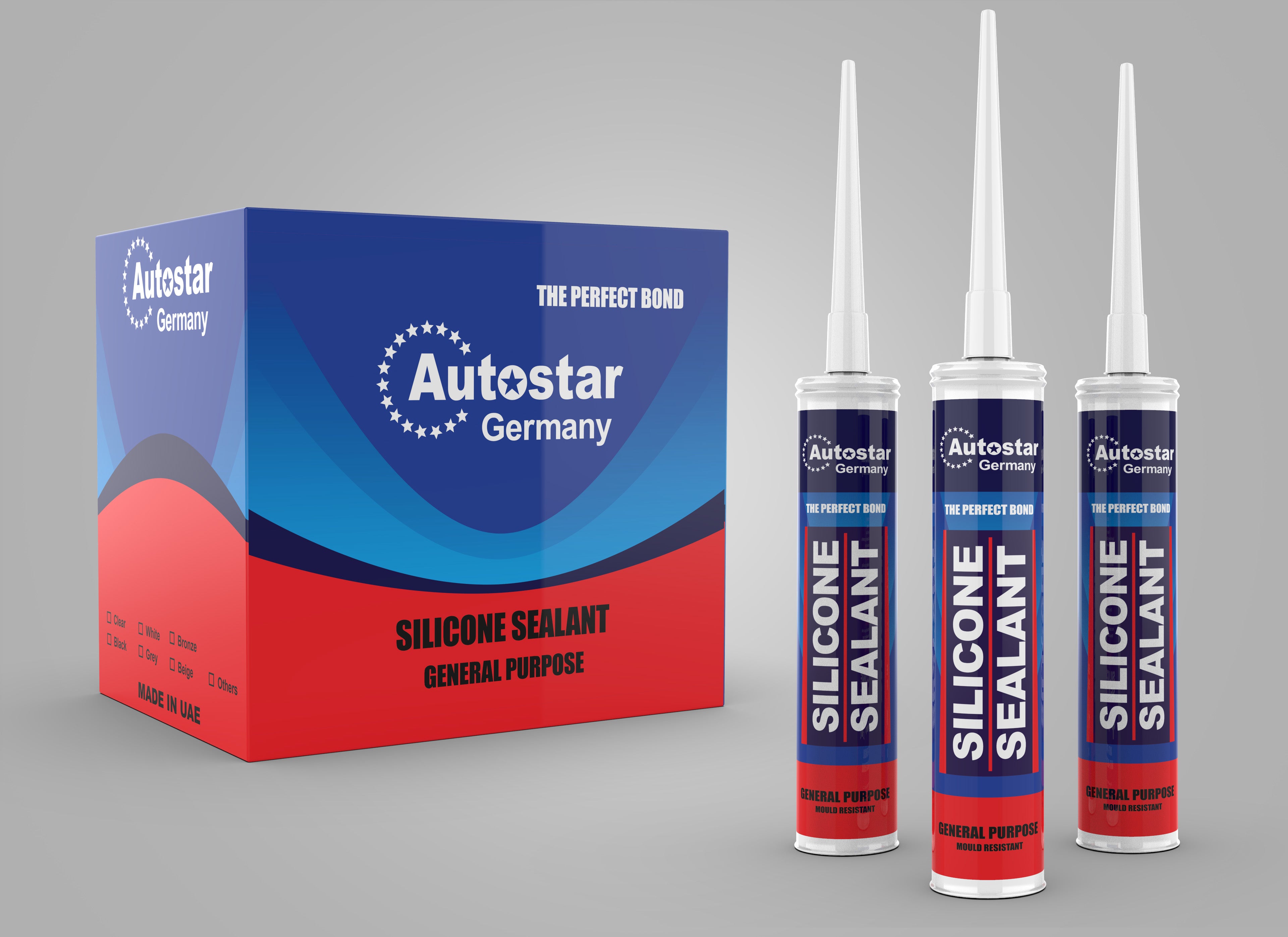 Autostar Germany SILICON SEALENT (General Purpose ) WHITE ASTW