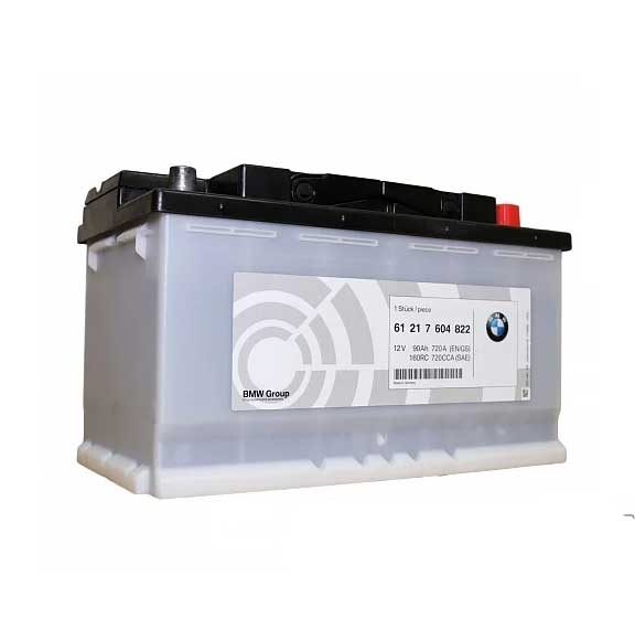BMW Batterie Starterbatterie 12V, 90Ah, 720A 61217604822 in