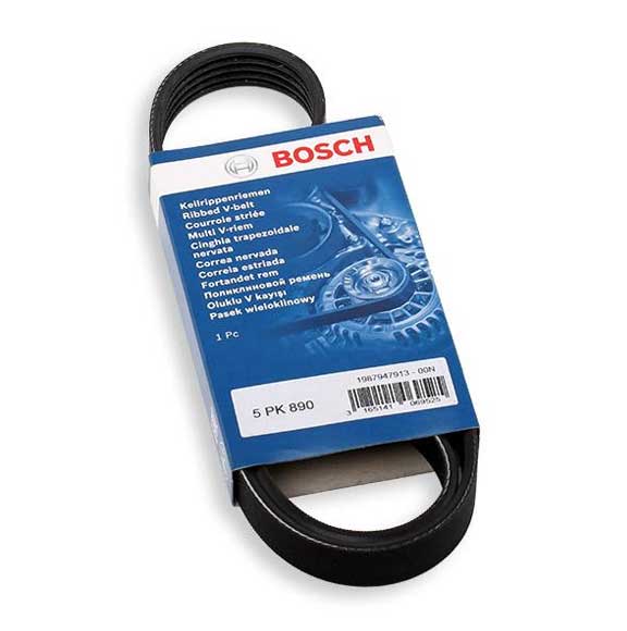 Bosch V-Belt 5Pk890 (1 987 947 913) For BMW E34, E36, E38, E39 5Pk890