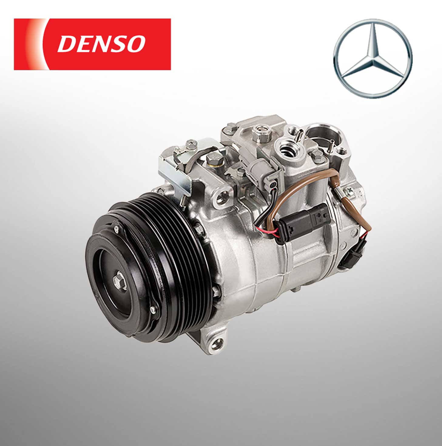 Denso (DEN # DCP17155) AC COMPRESSOR 4371007991 For Mercedes Benz 0008302600