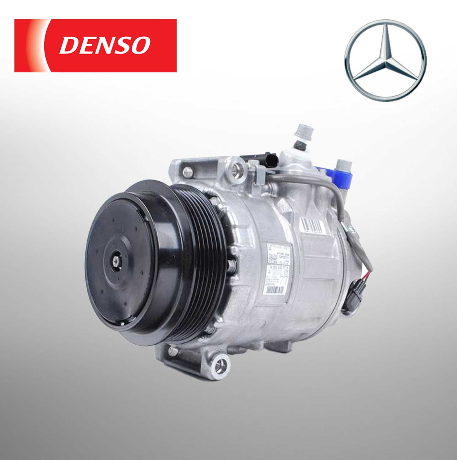 Denso (DEN #  DCP17132) Compressor 4471503543 For Mercedes Benz W221 0022307711