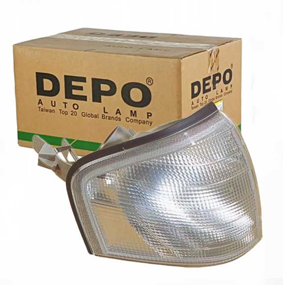 DEPO INDICATOR (440-1502R-AE-C) RH WHITE For Mercedes Benz 2028261043