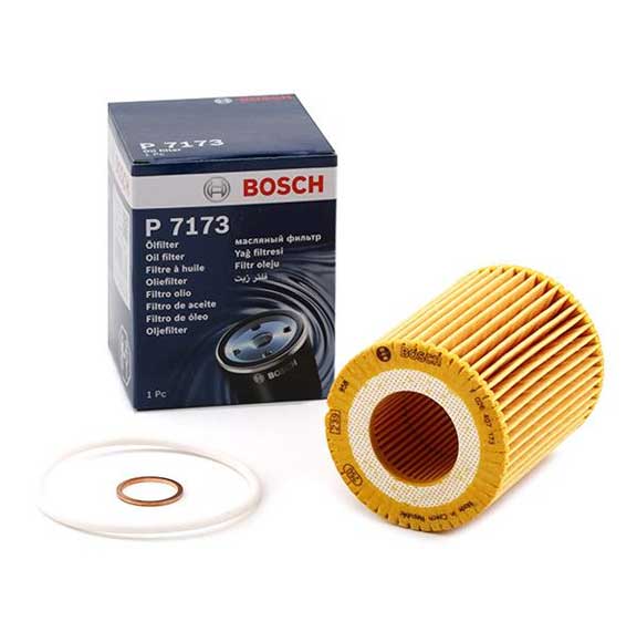 Bosch (BOS # P 7173) OIL FILTER (F 026 407 173) For BMW F20 F30 F026407173