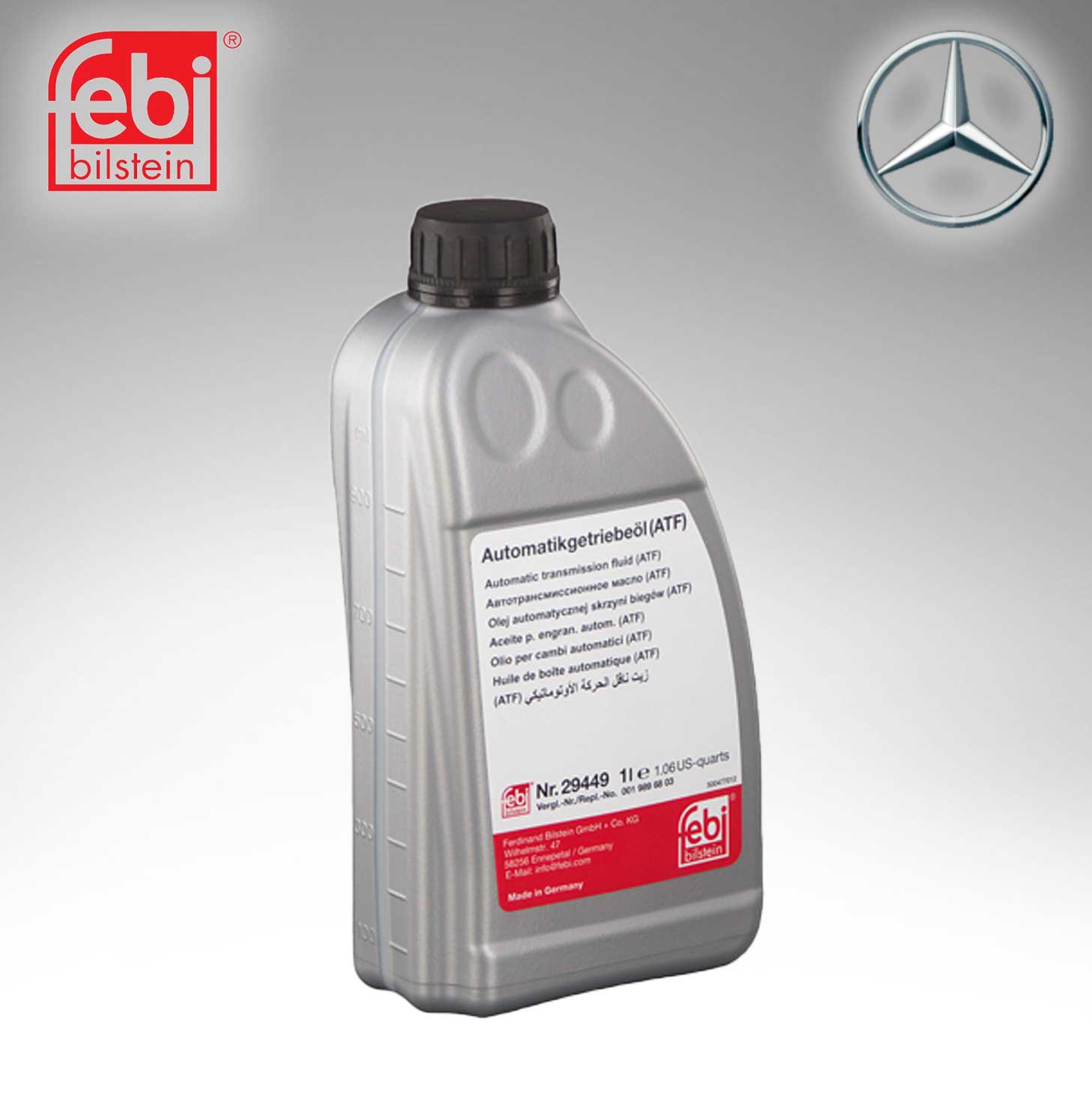Febi ATM Oil N/M ATF-134 (Febi # 29449) For Mercedes Benz 0019896803