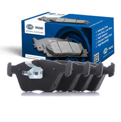 Hella Pagid (HELLA # 8DB355009001) FRONT DISC BRAKE PAD SET For BMW 34112157573