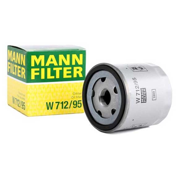 MANN-FILTER (MAN # W712/95) OIL FILTER For Volkswagen GOLF VII 04E115561H
