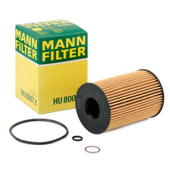 MANN-FILTER (MAN # HU8007z) OIL FILTER For BMW 11427583220