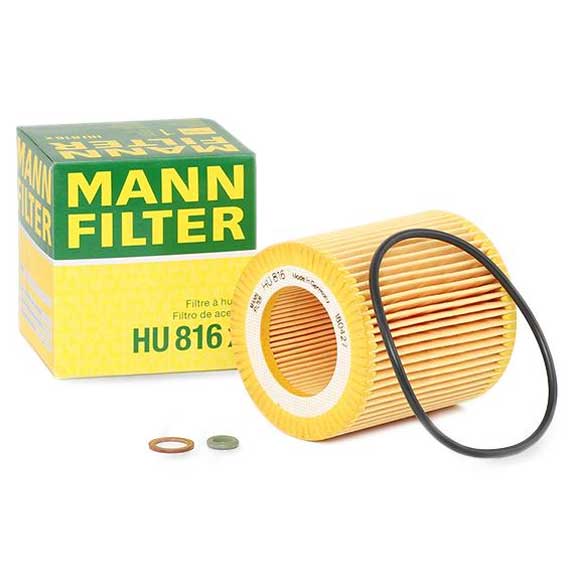 MANN-FILTER (MAN # HU816x) OIL FILTER For BMW 11427953129