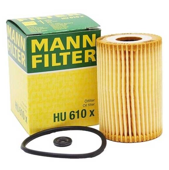 MANN-FILTER (MAN # HU610x) Oil Filter For Mercedes Benz 1661800209