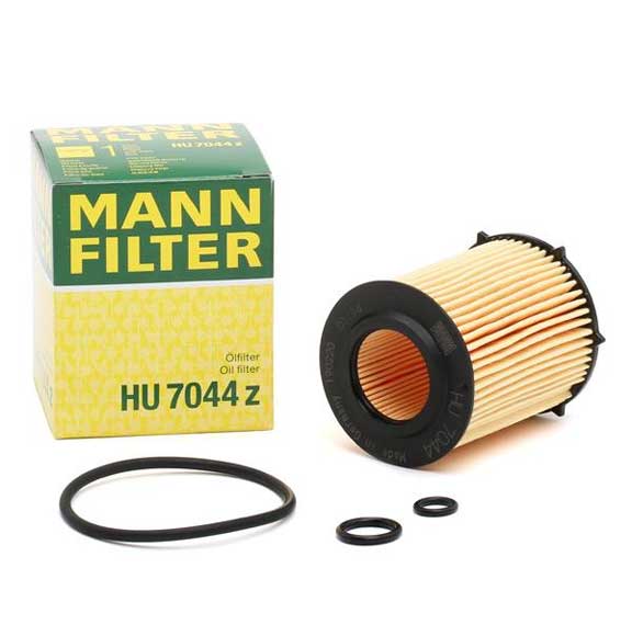 MANN-FILTER (MAN # HU7044z) Oil Filter For Mercedes Benz 2701800009