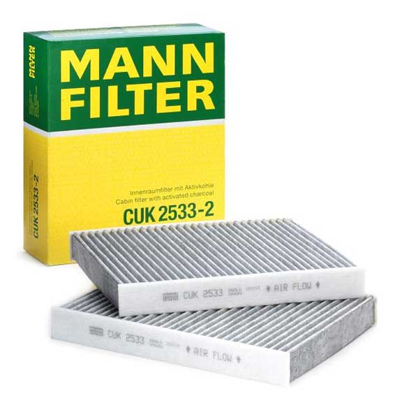 MANN-FILTER (MAN # CUK2533-2) A C FILTER For BMW F01 - F11 64119272642