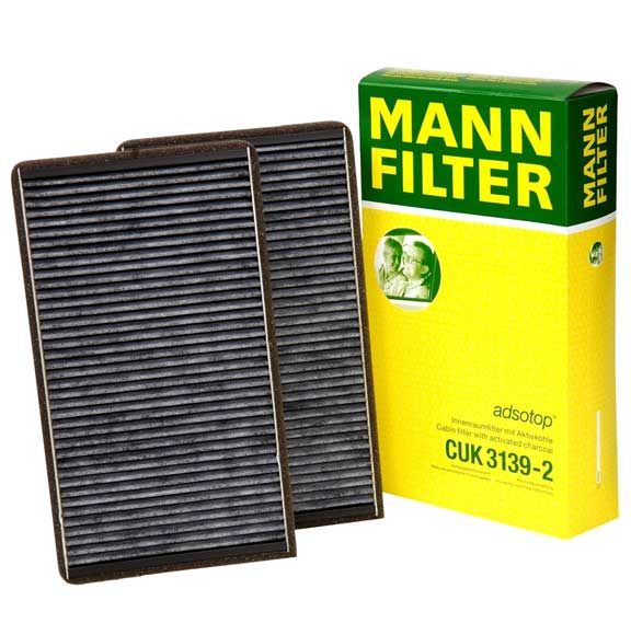 MANN-FILTER (MAN # ­CUK3139-2) AIR FILTER For BMW E60 E61 E63 64319171858