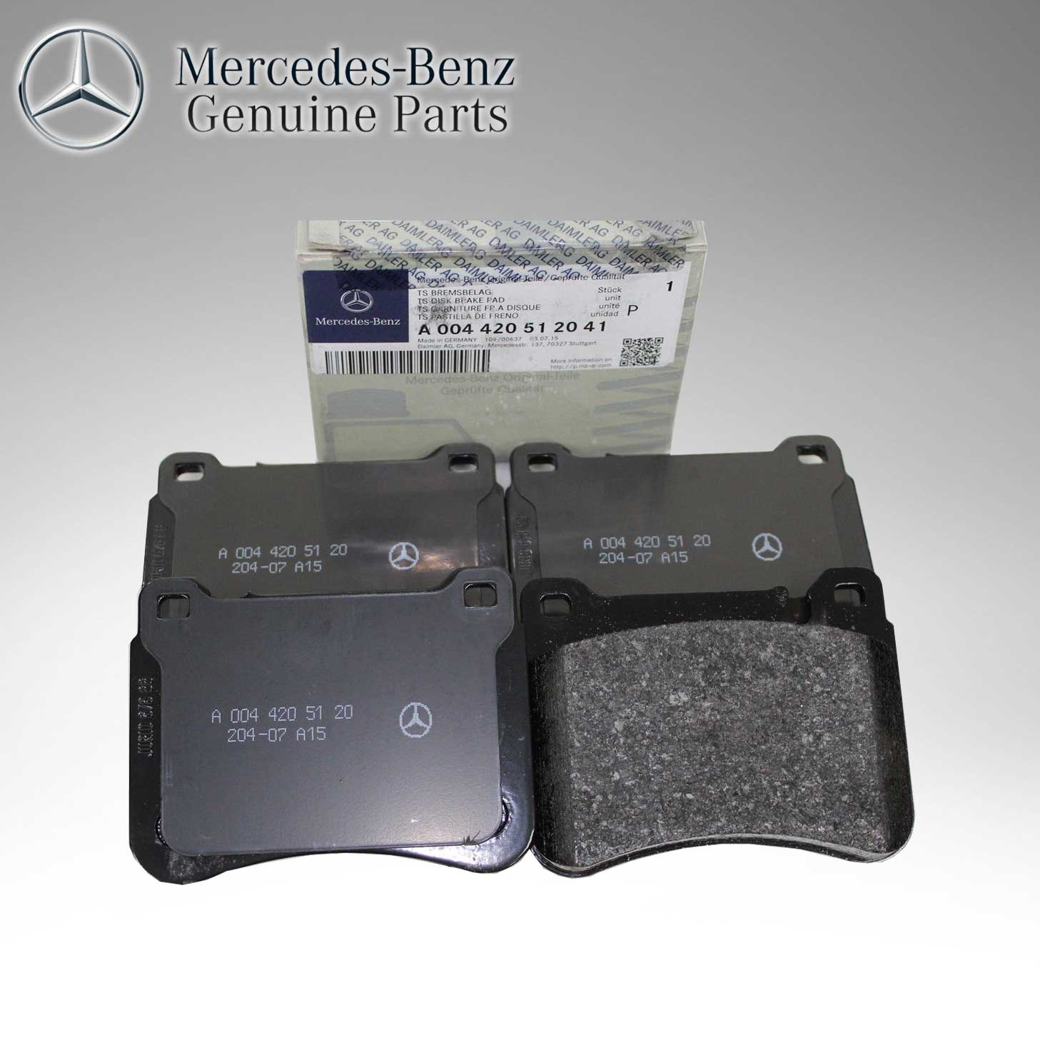 Mercedes Benz Genuine Brake Pad 0044205120