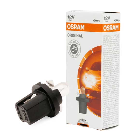 OSRAM ORIGINAL BULB 12V 1,2W Interior Light Socket Bulb 2721MF