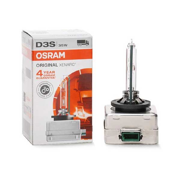 OSRAM XENARC D3S HID Xenon Headlight bulbs (85V, 35W), PK32D-5 66340 – HnD  Automotive Parts