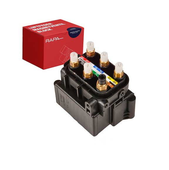 RAPA Air Suspension Compressor Valve Solenoid Block (LF22S) For Mercedes Benz W164 W166 W212 W221 W251 2123200358