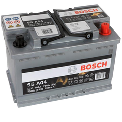 Bosch AGM Battery S5 A04 12V 70Ah 760A (EN) 700A (SAE) Class A