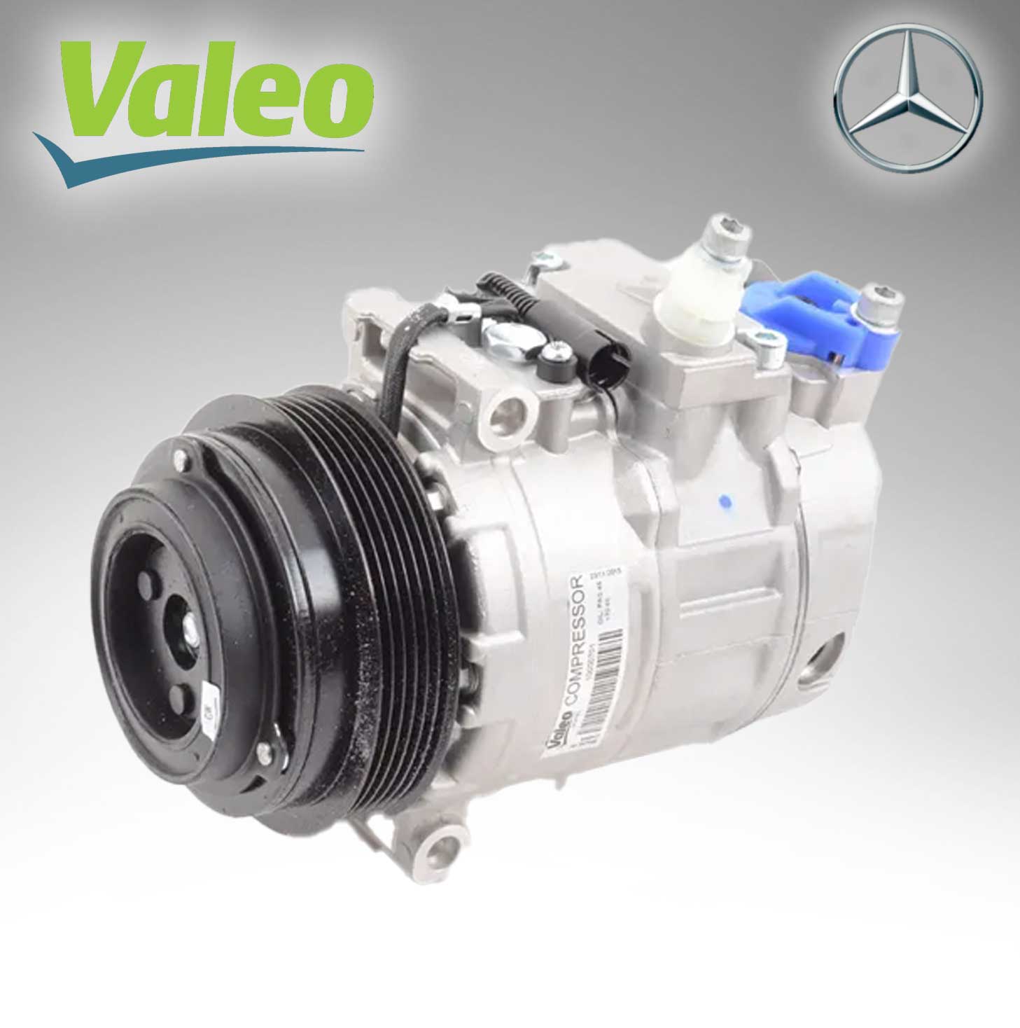VALEO (VAL # 699298) AC Compressor 12V R134a For Mercedes Benz 0002307011