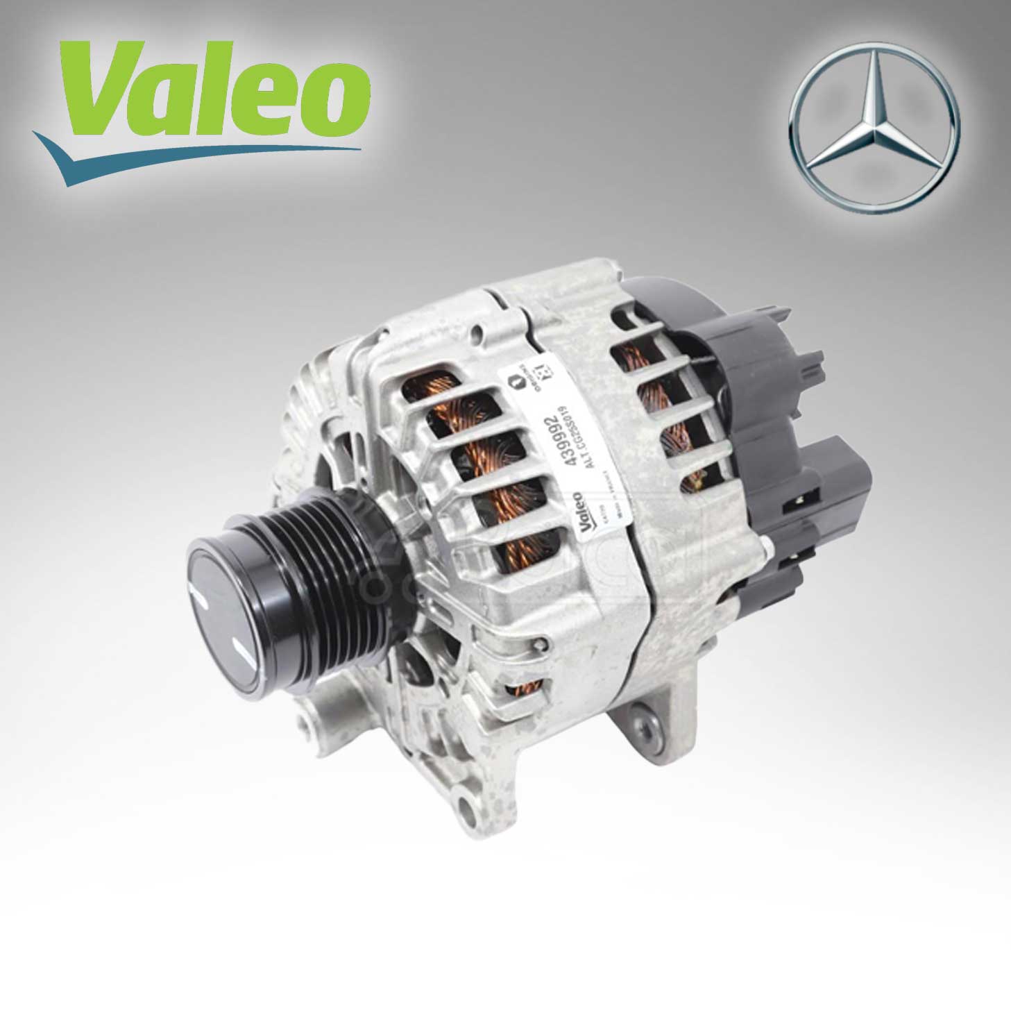 Valeo ALTERNATOR 250AH W213 (2017-18) E300 (Val#439992) For Mercedes Benz 0009066906