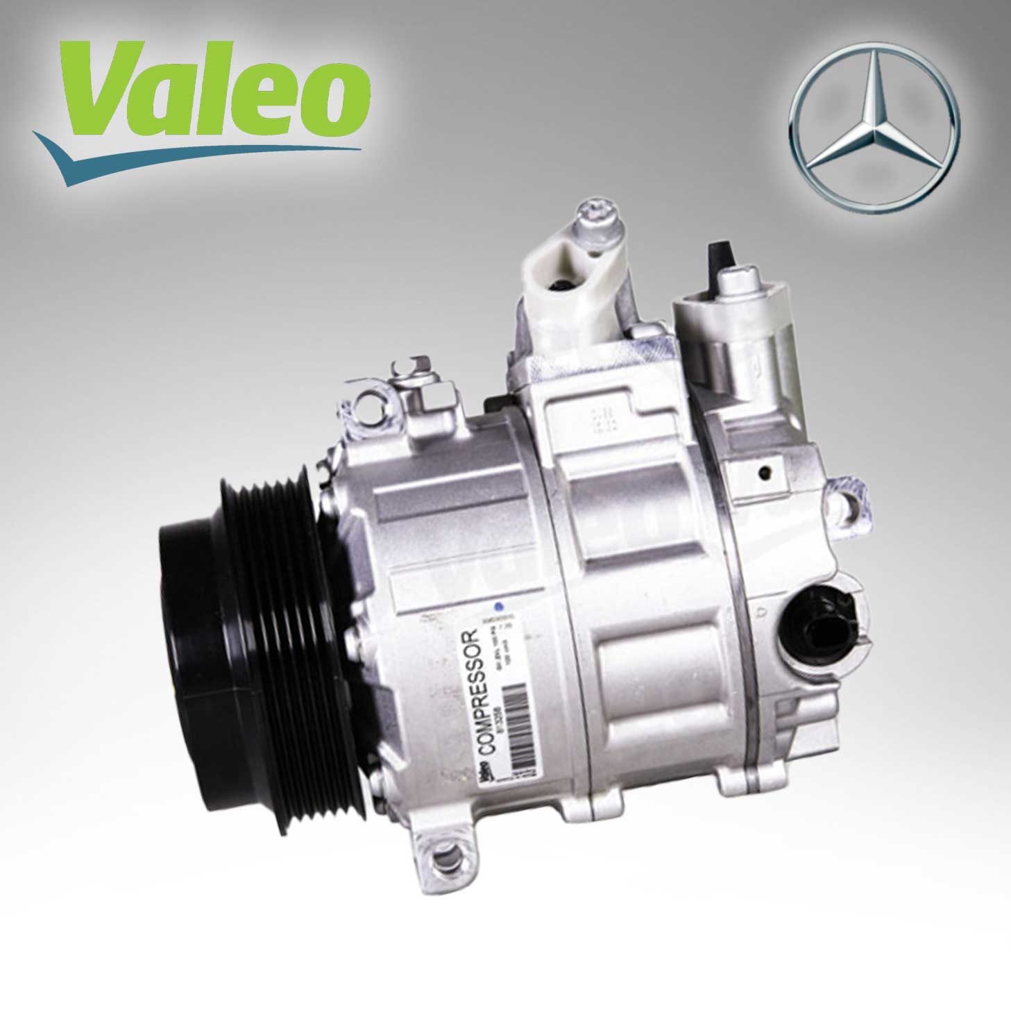 Valeo (Val # 813258) AC COMPERSSOR 12V R134a For Mercedes Benz 0022304411