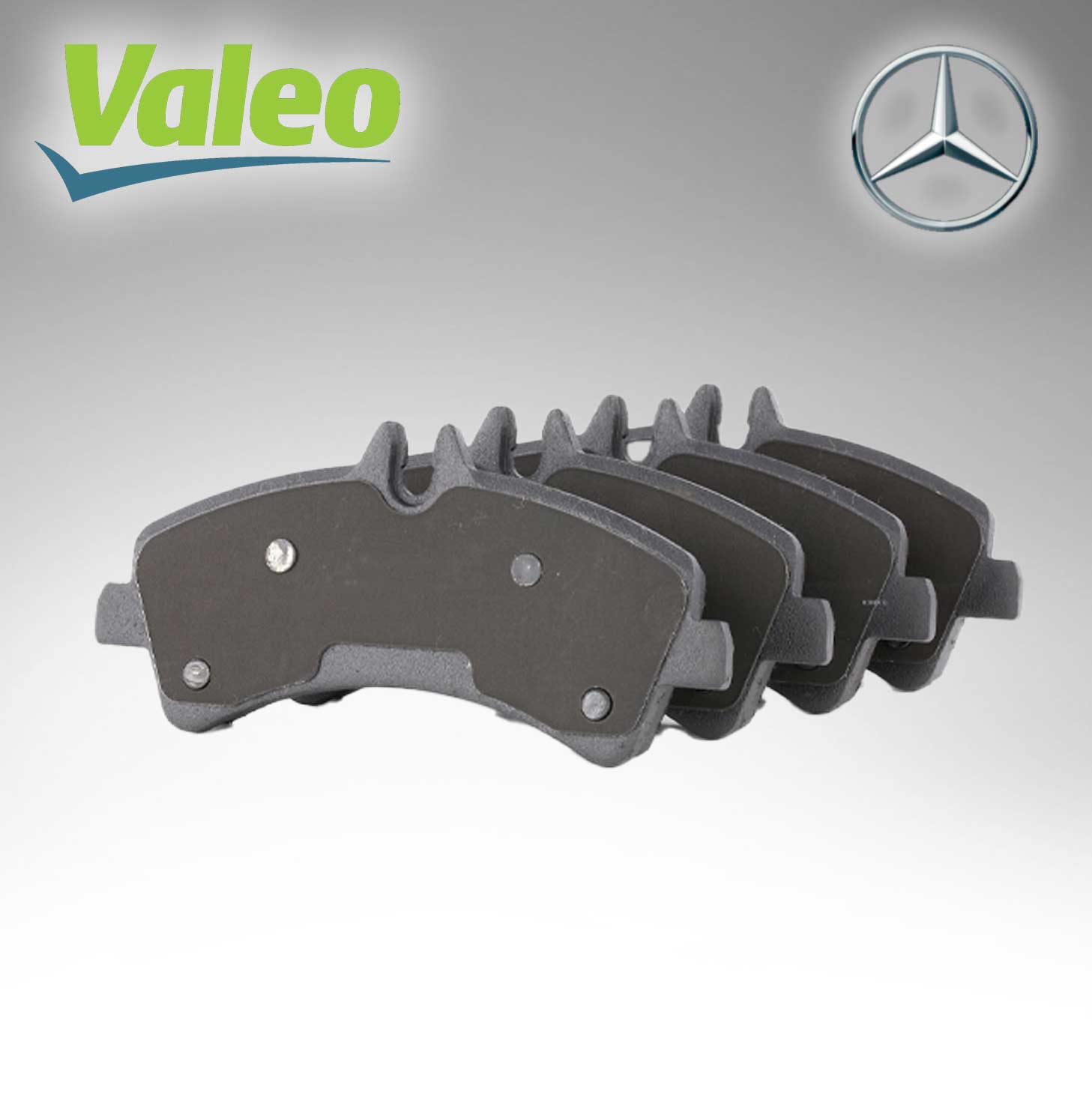 Valeo BRAKE PADS MERCEDES SPRINTER SERIES B906 (Val#670876) For Mercedes Benz 0044208120