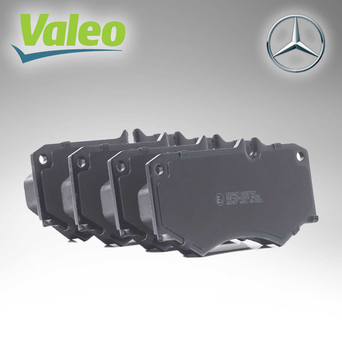 Valeo BRAKE PADS (Val#670911) For Mercedes Benz 0084204020